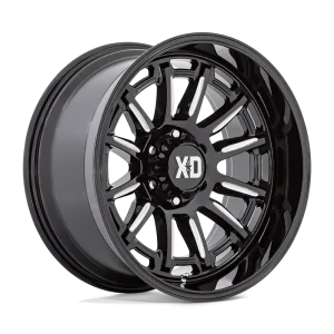 XD Series – XD865 PHOENIX – Black – 20″x10″ -18mm – Summer Wheels – XD86521063318N